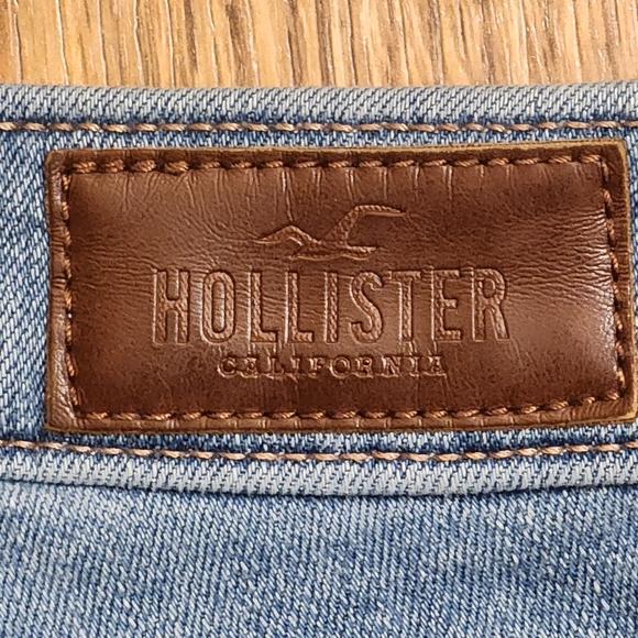 Hollister Light Wash High-rise Super Skinny Women's Blue Jeans Size 9L W29 L30 - Picture 10 of 14
